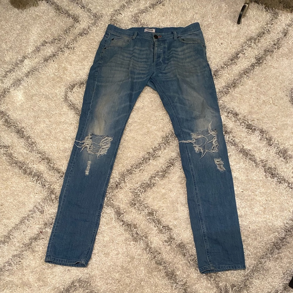 Trapstar Destroyed Stretch Denim 33
